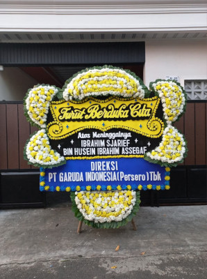 Papan Bunga Duka di Cipinang Besar Utara